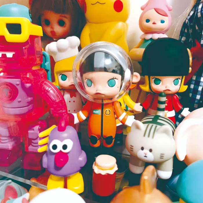 昆明玩家的盲盒展示 供图