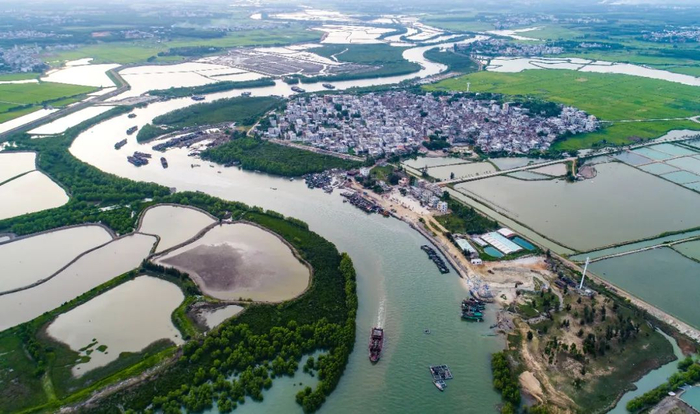 △通明河。彭镇强 摄