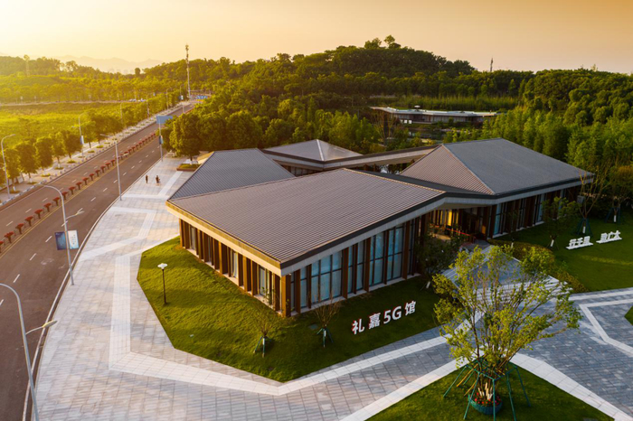 礼嘉智慧公园5G馆  张坤琨 摄