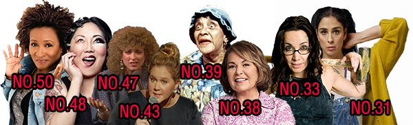 滚石杂志排名上榜女单口喜剧演员