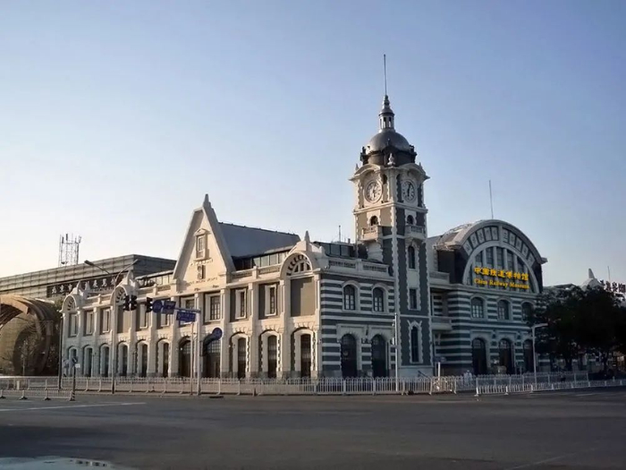 中国铁道博物馆正阳门展馆照片。以下均为中国铁道博物馆正阳门展馆供图