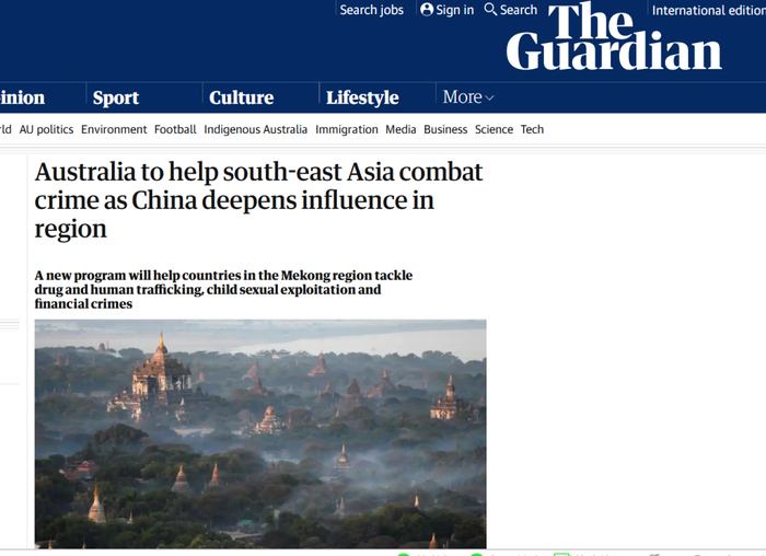  《卫报》报道截图