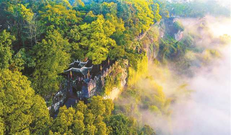 合川钓鱼城城墙 图：合川区文旅委
