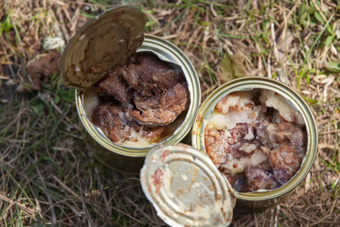 牛肉罐头。摄影/evannovostro，图/图虫·创意