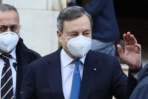 马里奥·德拉吉。人民视觉&nbsp; 资料图