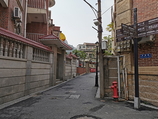 厦门鼓浪屿岛上的外省游客数量大不如前。本文图均为 澎湃新闻记者 韩雨亭 图