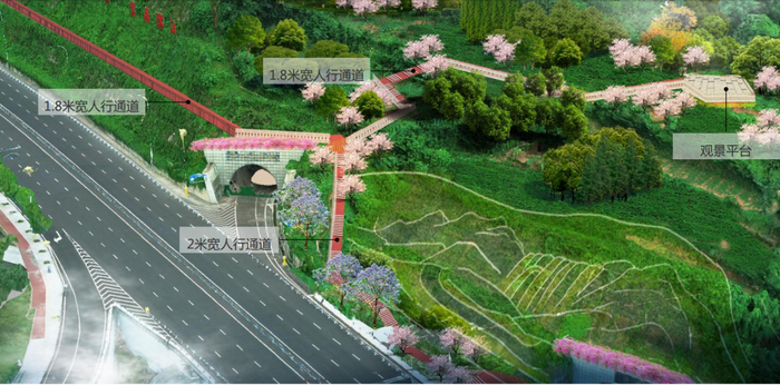 工程效果图 图：江津发布