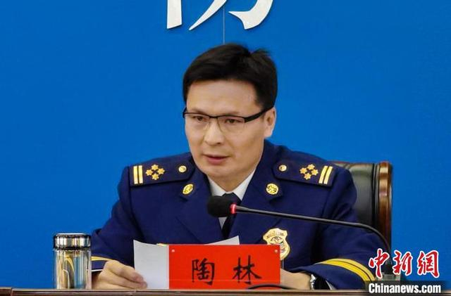 图为青海省消防救援总队总队长陶林。 祁增蓓 摄