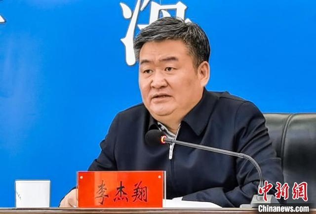 图为青海省委常委、常务副省长、省消防安全委员会主任李杰翔。 祁增蓓 摄