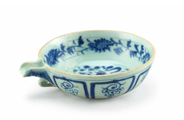 元代青花一把莲匜 长青馆藏品