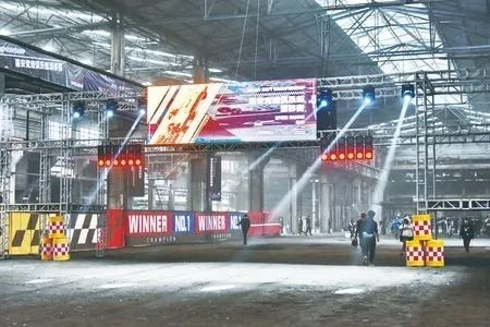 湖南影视集团在三江街道影视基地拍摄电视剧《极速救援》  蒋焰 摄