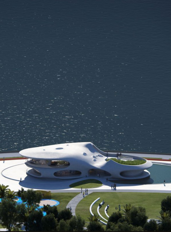 云洞图书馆效果图