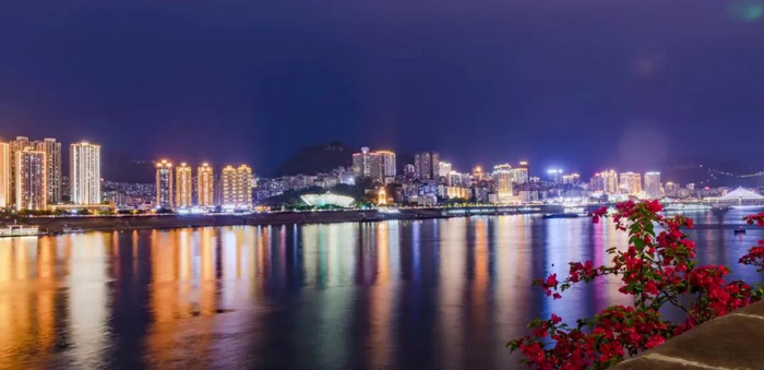 万州夜景  图：微万州