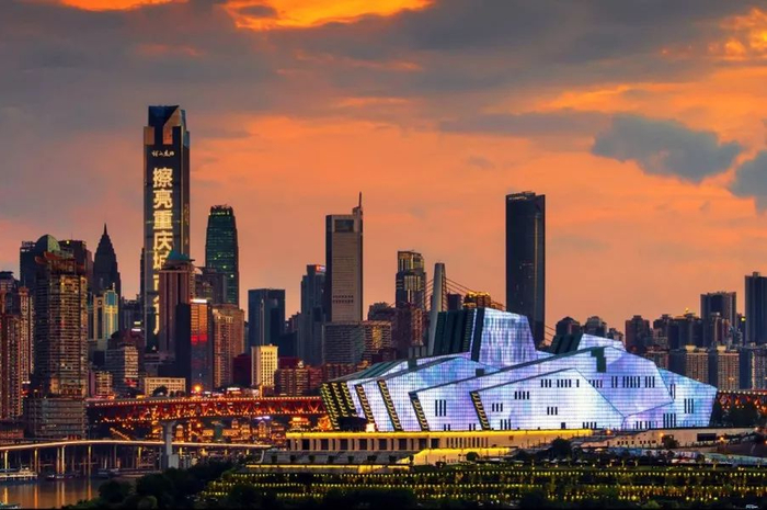 重庆江北嘴 张坤琨 摄