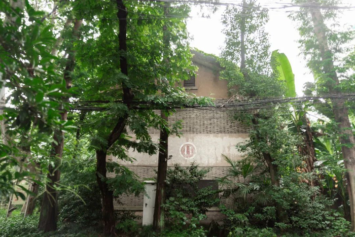 图为原杭大新村4幢，现已改为11幢。