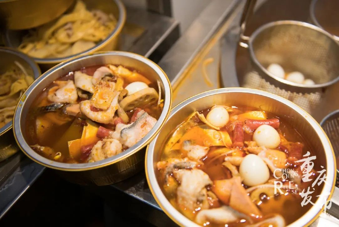 周师兄火锅外卖 邹乐 摄