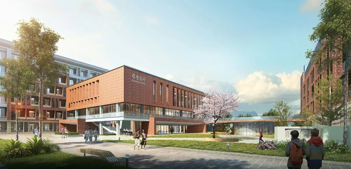 科学城一中（暂定名）效果图 图：重庆高新区微讯