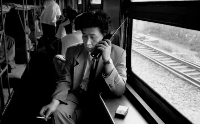 ▲大哥大。1994，沈阳—大连。