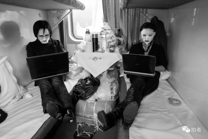 ▲2009年，广州-北京。