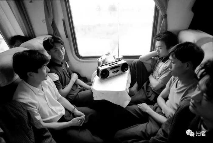 ▲1988年，广州-北京。