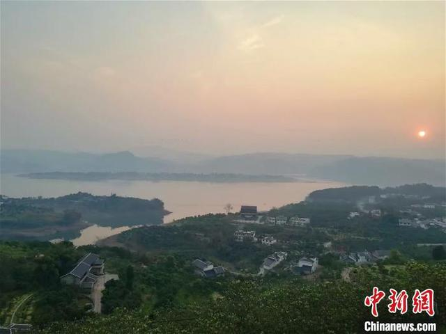 图为重庆市涪陵区南沱镇睦和村景色。受访者供图