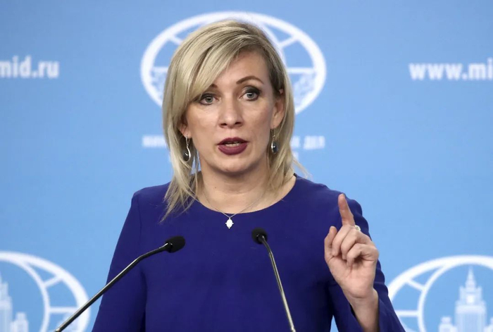 ▲资料图片：扎哈罗娃（视觉中国）