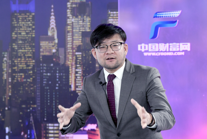 图为国信证券北京分公司首席投资顾问刘鹏 中国财富网 李林 摄