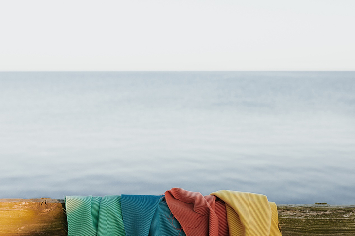 ▲Oceanic：一种用海洋塑料垃圾回收制成的面料