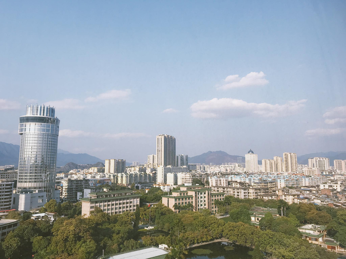 肇庆市中心景观 本文图片均为 Ewbar 图