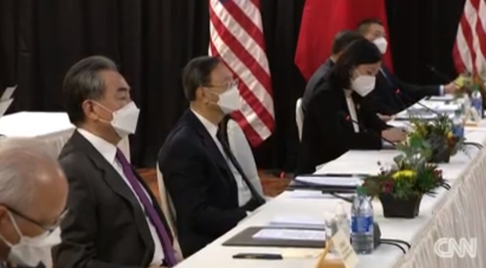 中方代表 （视频截图）