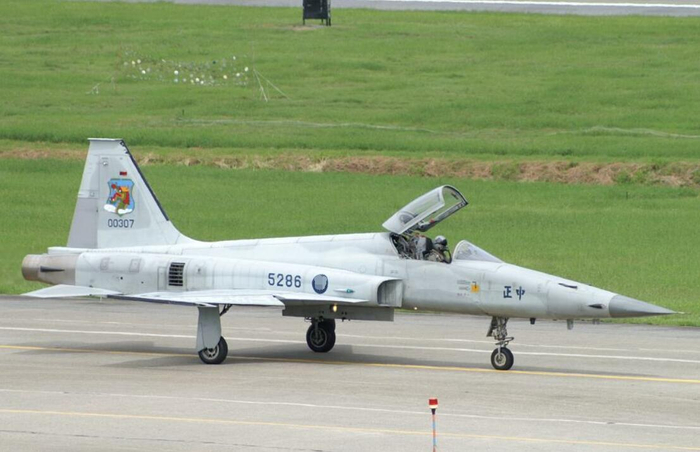 失事飞机之一 图源：台军