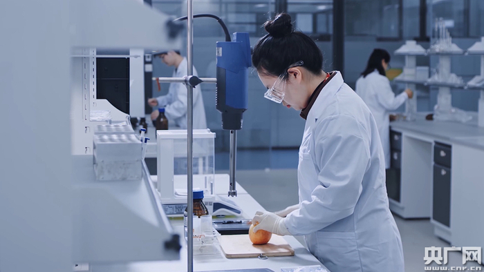 智能保鲜实验室。（央广网发）