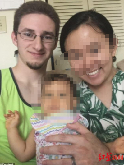 ▲季梦琪一家三口合影。图据《每日邮报》