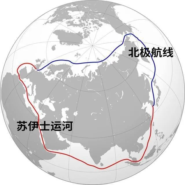  北极航道能节约航程12天，仅能夏季通航