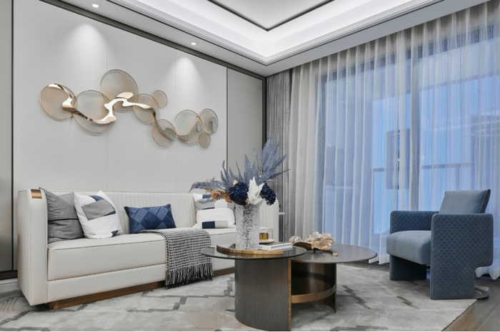 禹洲·朗玥府建面约116㎡样板房实拍图