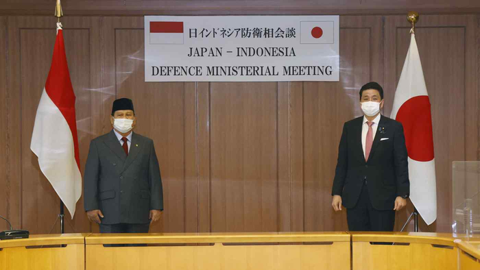 日本和印尼防长28日举行会谈，图自共同社