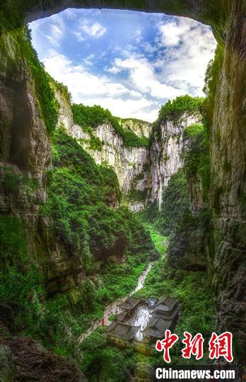图为武隆天生三桥景区。武隆区委宣传部供图