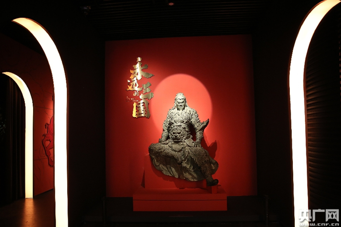 　　展出的文物（央广网发 成都武侯祠博物馆供图）