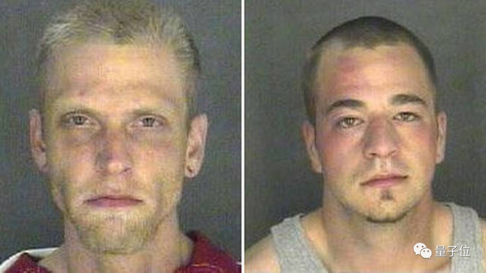 △海文斯（左）与他的同伙
