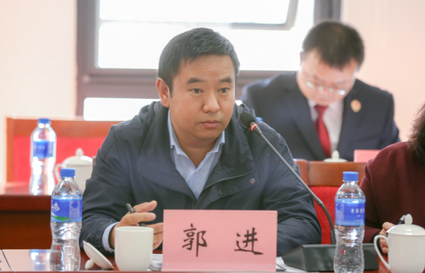 全国人大代表、云南省澄江化石地世界自然遗产管理委员会澄江化石科学研究博物馆副馆长郭进(资料图)