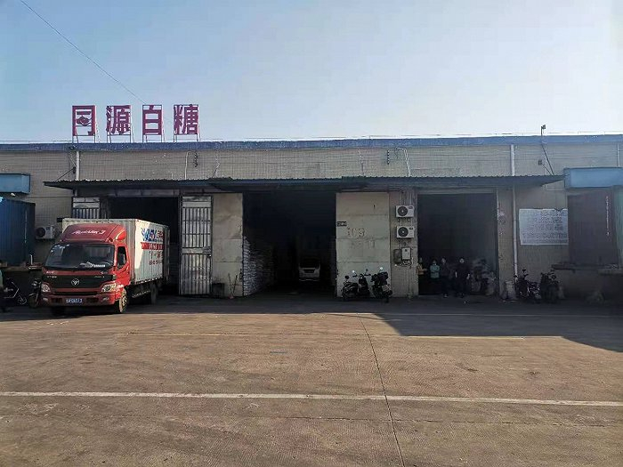 海口椰海粮油市场15栋109-2号仓库。图片来源：陈蓉/摄