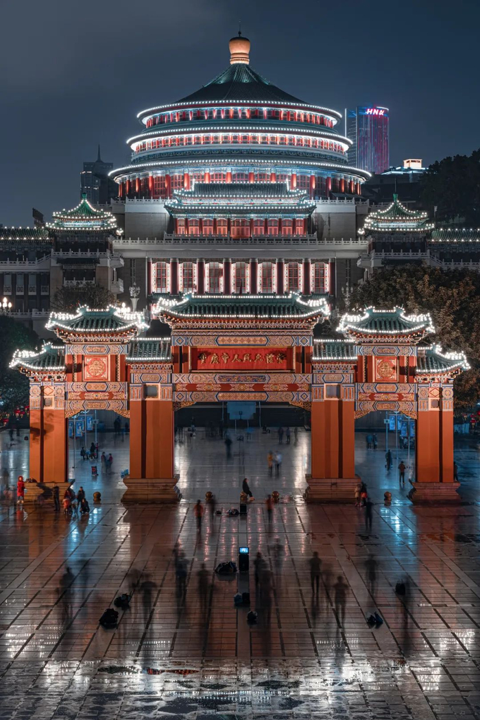 国风十足的重庆。图/视觉中国