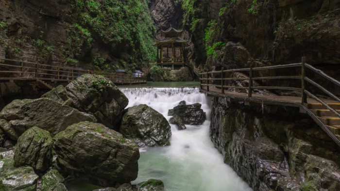 渝东南阿依河畔风光。图/Jordan24838 图虫·创意