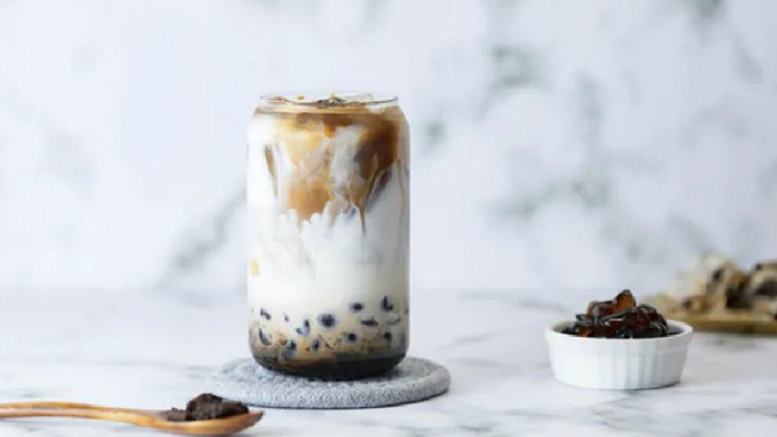 换做特调牛乳后，使用量更少