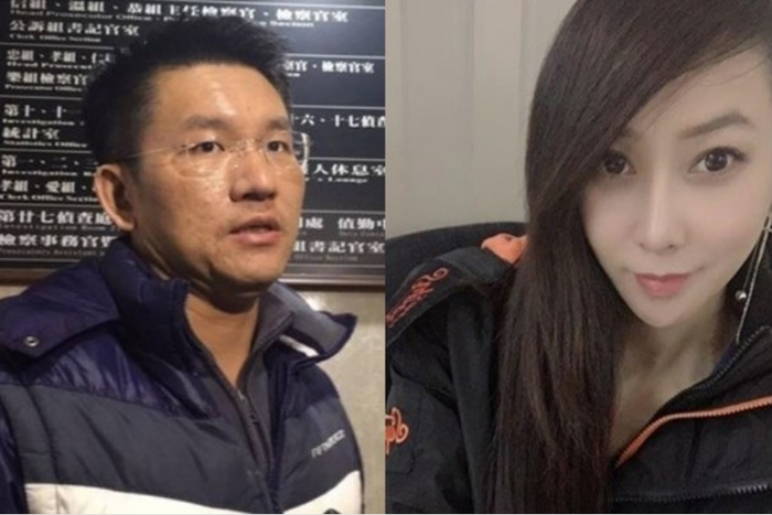 童仲彦（左）与邱惠美（右）。图自台媒