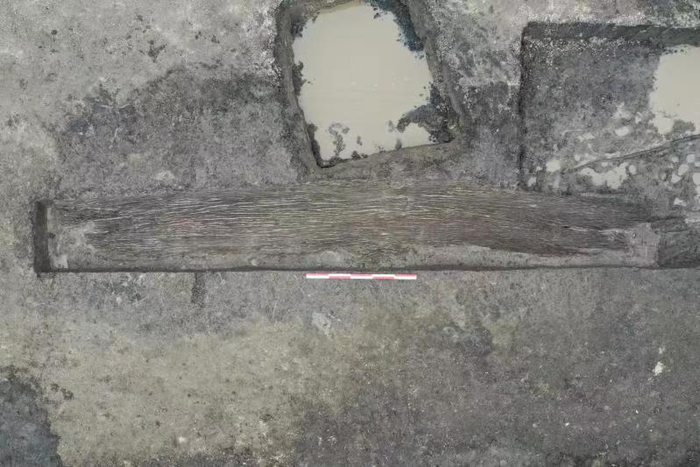 独木舟俯拍图（央广网发 王永磊摄）