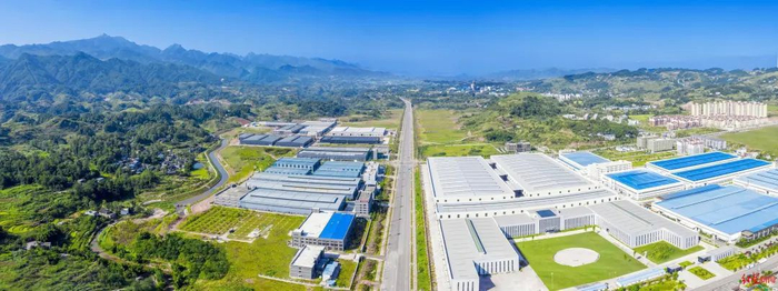 川渝高竹新区。邻水县委宣传部供图