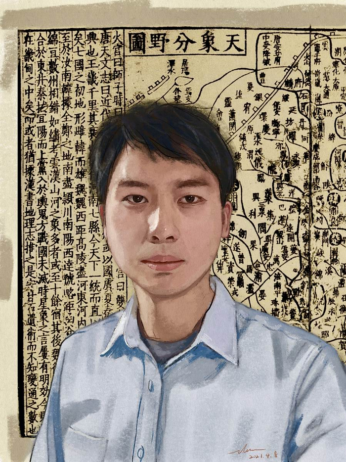 邱靖嘉像章静绘