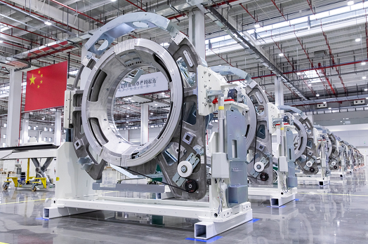 图说：联影武汉总部基地智能制造中心