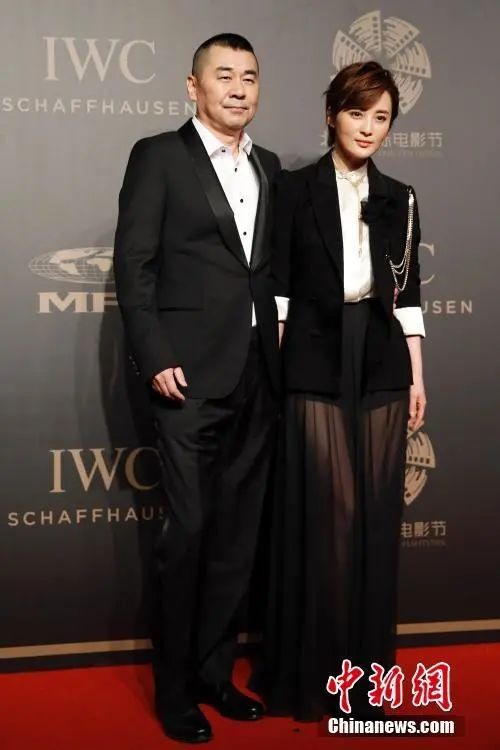 资料图：陈建斌、蒋勤勤。中新社记者 盛佳鹏 摄